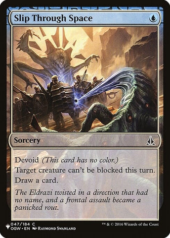 Image for Slip Through Space (47) [The List Reprints]