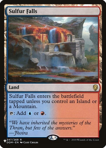 Image for Sulfur Falls (247) [The List Reprints]