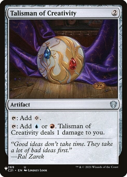 Image for Talisman of Creativity (269) [The List Reprints]