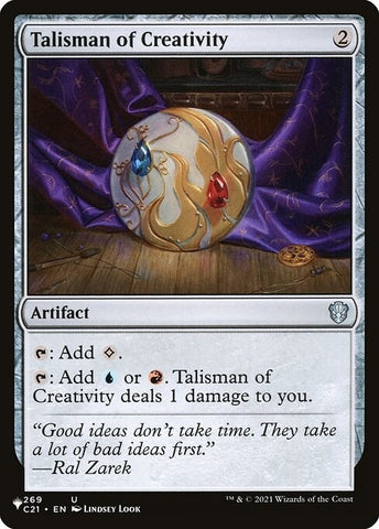 Image for Talisman of Creativity (269) [The List Reprints]