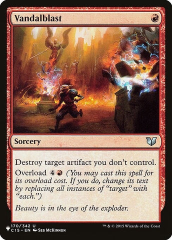 Image for Vandalblast (170) [The List Reprints]