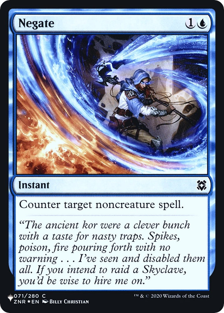 Image for Negate (ZNR) (71) [The List Reprints]