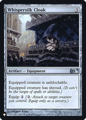 Image for Whispersilk Cloak (M11) (221) [The List Reprints]
