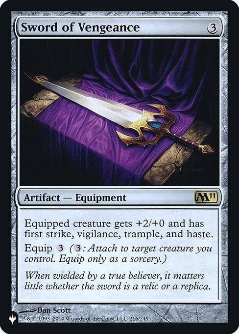 Image for Sword of Vengeance (216) [The List Reprints]