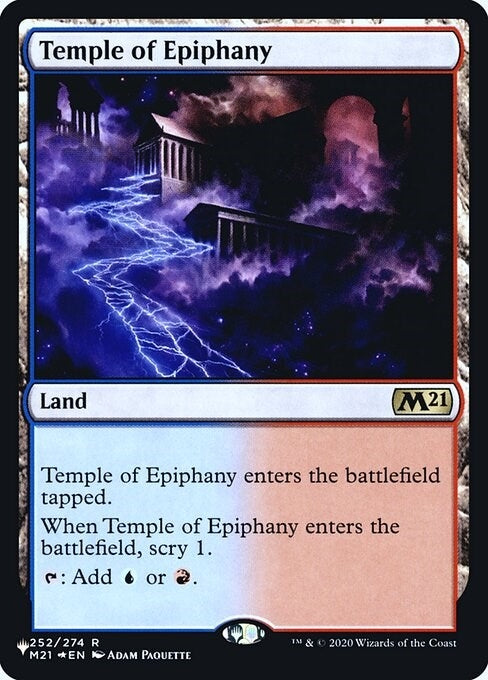 Image for Temple of Epiphany (252) [The List Reprints]