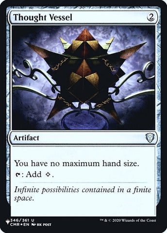 Image for Thought Vessel (CMR) (346) [The List Reprints]
