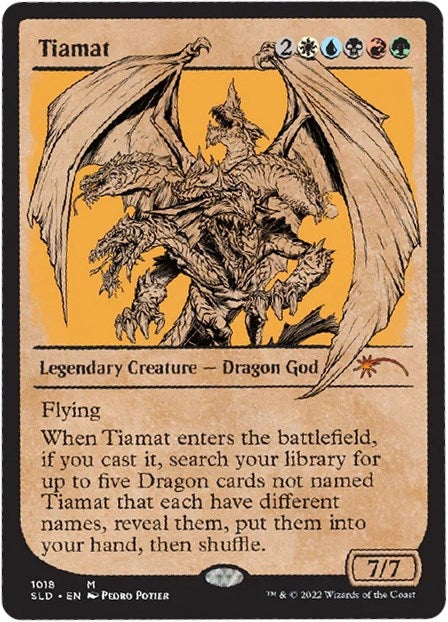 Image for Tiamat (Showcase) (1017) [Secret Lair Drop Series]