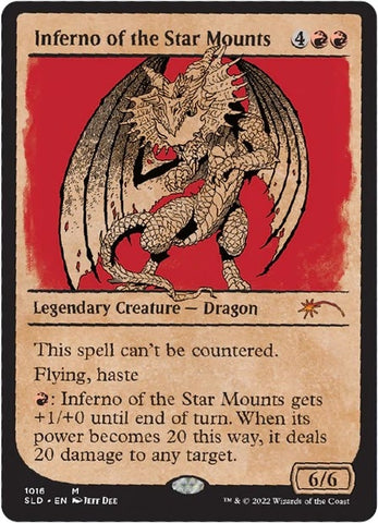 Image for Inferno of the Star Mounts (Showcase) (1015) [Secret Lair Drop Series]
