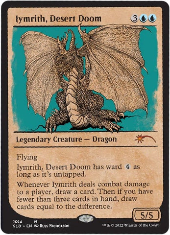 Image for Iymrith, Desert Doom (Showcase) (1013) [Secret Lair Drop Series]