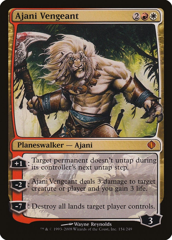 Image for Ajani Vengeant (154) [Shards of Alara]