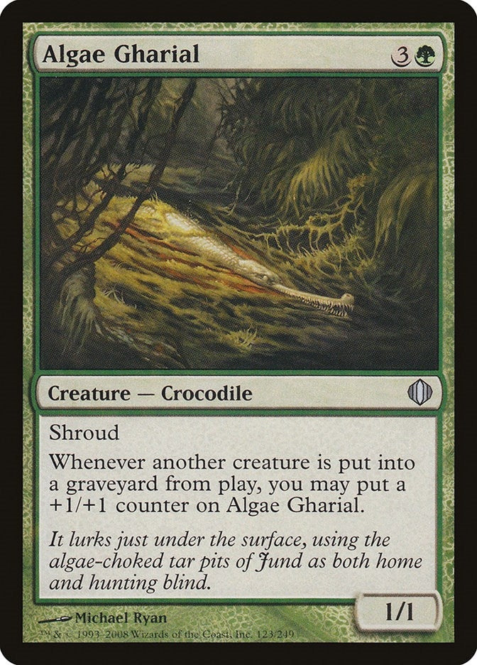 Image for Algae Gharial (123) [Shards of Alara]
