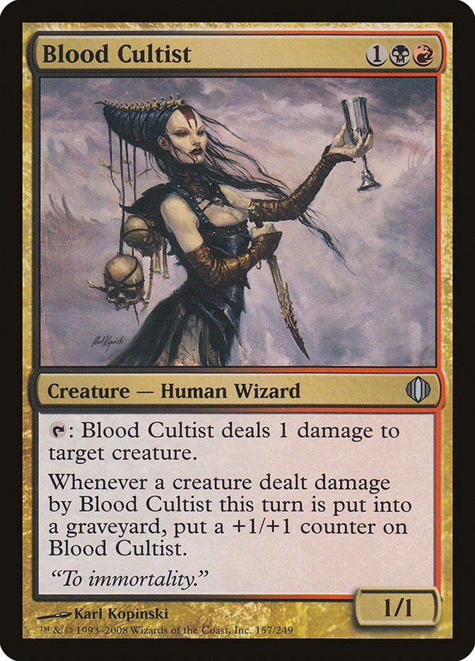 Image for Blood Cultist (157) [Shards of Alara]