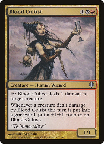 Image for Blood Cultist (157) [Shards of Alara]