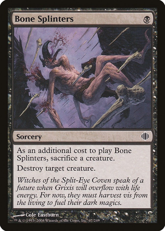 Image for Bone Splinters (67) [Shards of Alara]