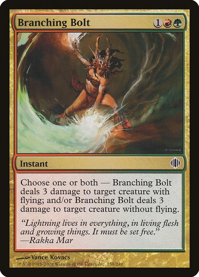 Image for Branching Bolt (158) [Shards of Alara]