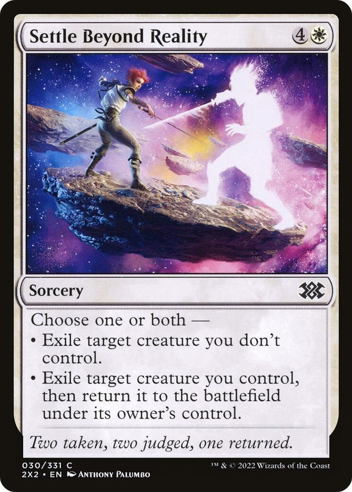 Image for Settle Beyond Reality (30) [Double Masters 2022]