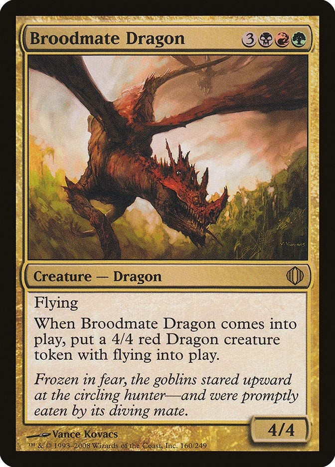 Image for Broodmate Dragon (160) [Shards of Alara]