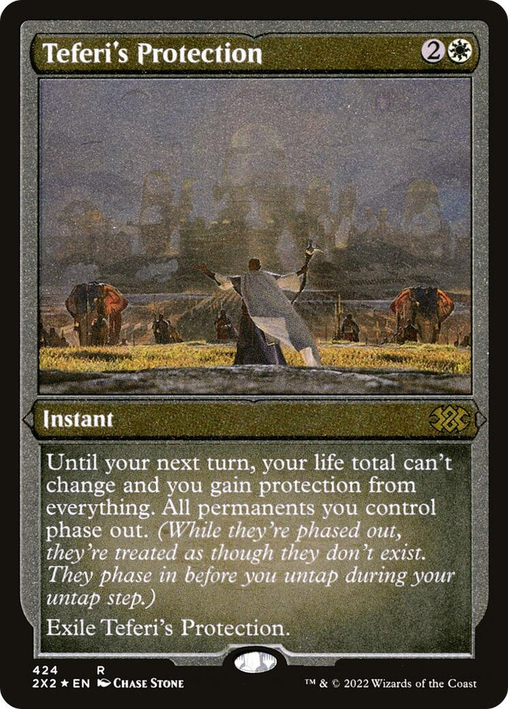 Image for Teferi's Protection (Foil Etched) (424) [Double Masters 2022]