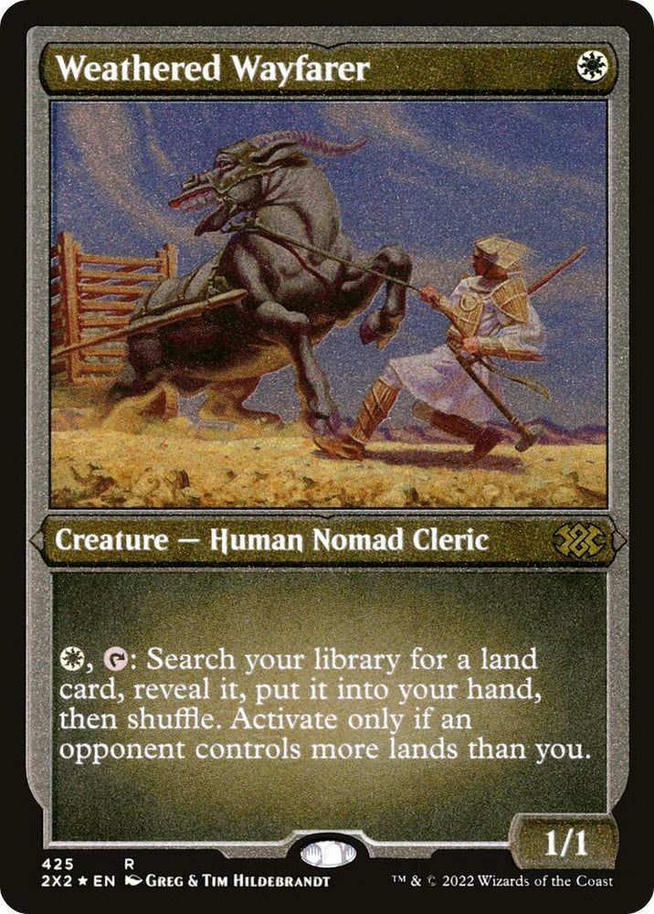 Image for Weathered Wayfarer (Foil Etched) (425) [Double Masters 2022]