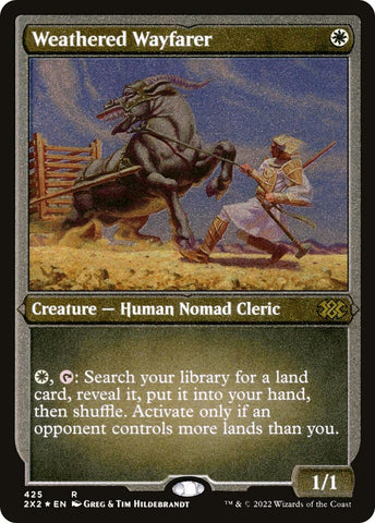 Image for Weathered Wayfarer (Foil Etched) (425) [Double Masters 2022]