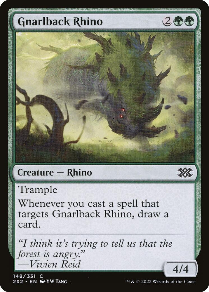 Image for Gnarlback Rhino (148) [Double Masters 2022]