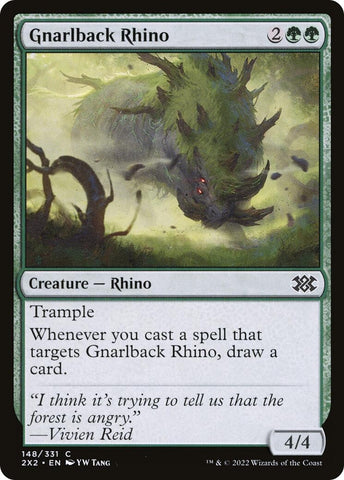 Image for Gnarlback Rhino (148) [Double Masters 2022]