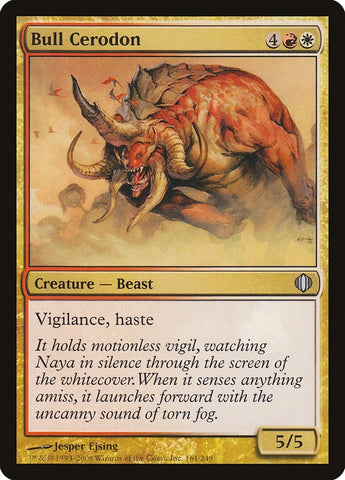 Image for Bull Cerodon (161) [Shards of Alara]