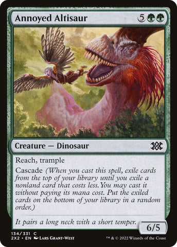 Image for Annoyed Altisaur (134) [Double Masters 2022]