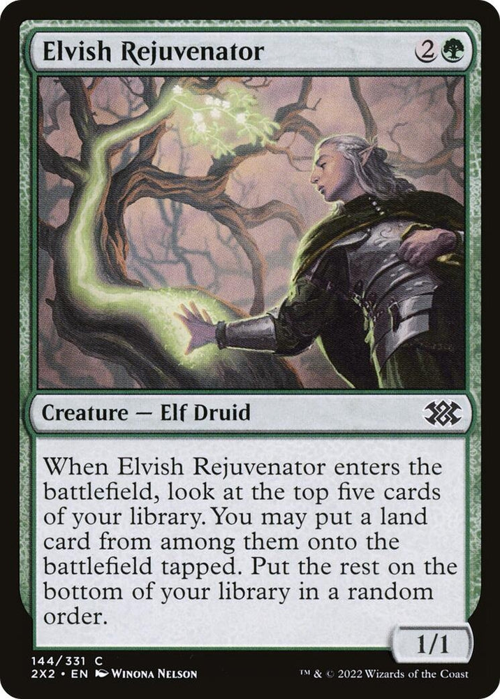 Image for Elvish Rejuvenator (144) [Double Masters 2022]