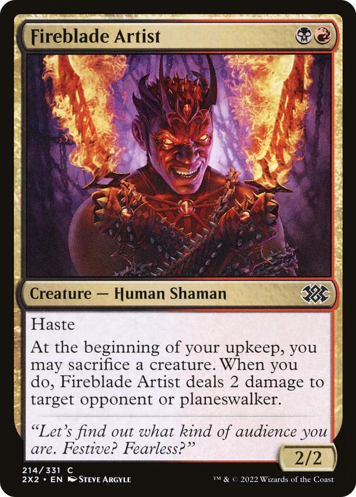 Image for Fireblade Artist (214) [Double Masters 2022]