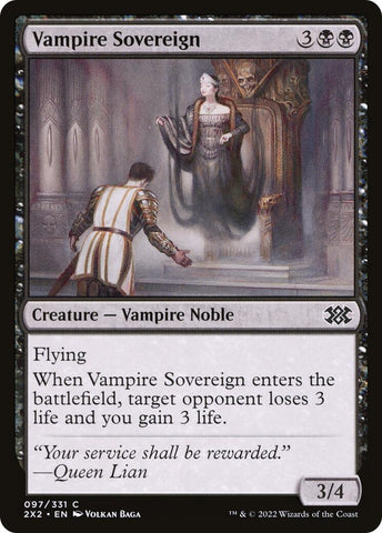Image for Vampire Sovereign (97) [Double Masters 2022]