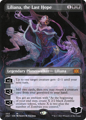 Image for Liliana, the Last Hope (Borderless) (333) [Double Masters 2022]