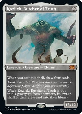 Image for Kozilek, Butcher of Truth (Foil Etched) (414) [Double Masters 2022]