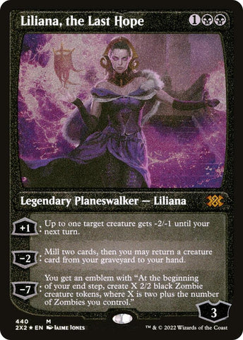Image for Liliana, the Last Hope (Foil Etched) (440) [Double Masters 2022]