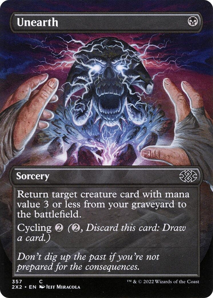 Image for Unearth (Borderless) (357) [Double Masters 2022]