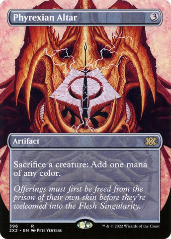 Image for Phyrexian Altar (Borderless) (396) [Double Masters 2022]