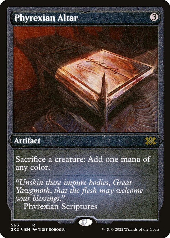 Image for Phyrexian Altar (Foil Etched) (563) [Double Masters 2022]