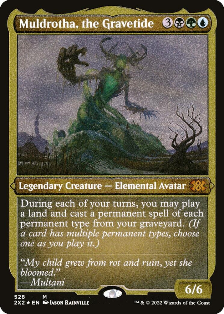 Image for Muldrotha, the Gravetide (Foil Etched) (528) [Double Masters 2022]