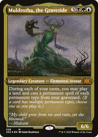 Image for Muldrotha, the Gravetide (Foil Etched) (528) [Double Masters 2022]