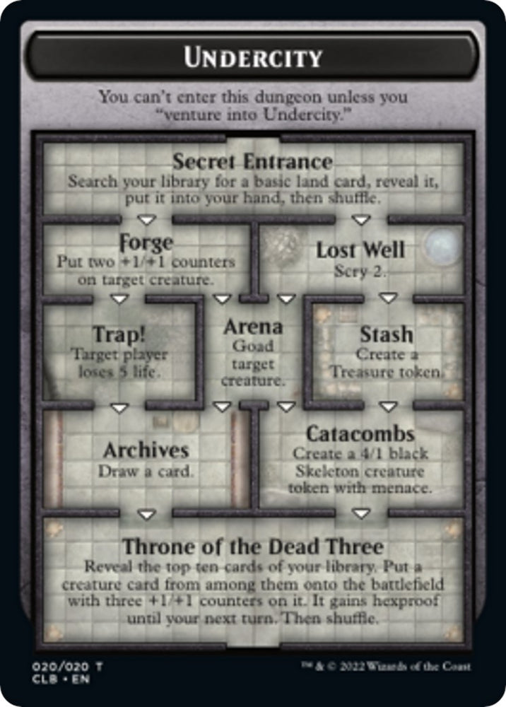 Image for Undercity (AFR) (20) [Oversize Cards]