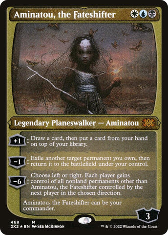 Image for Aminatou, the Fateshifter (Foil Etched) (468) [Double Masters 2022]