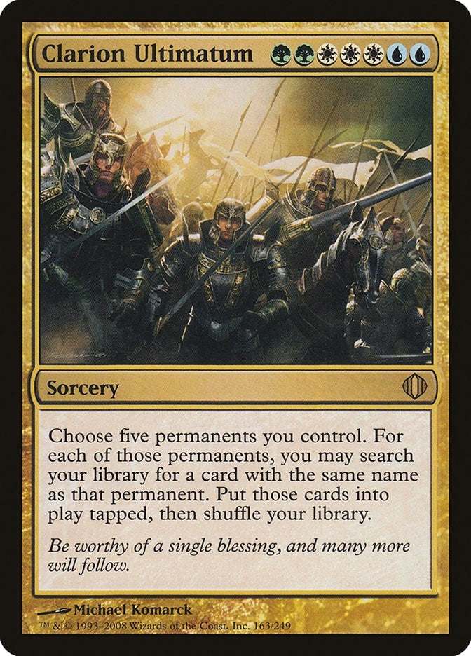 Image for Clarion Ultimatum (163) [Shards of Alara]