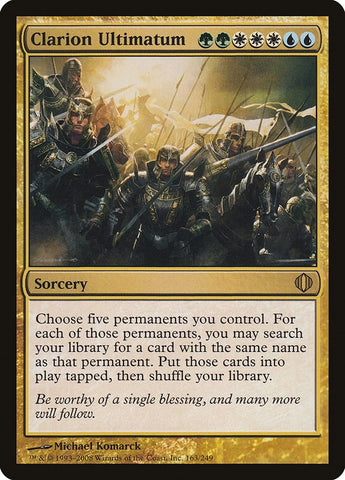 Image for Clarion Ultimatum (163) [Shards of Alara]