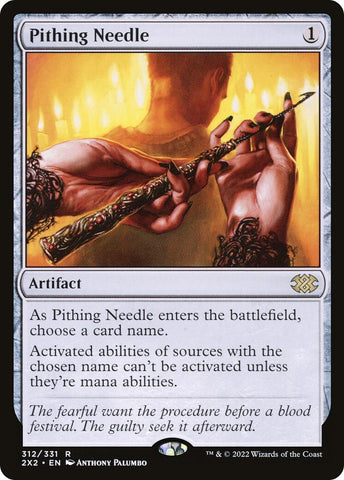 Image for Pithing Needle (312) [Double Masters 2022]