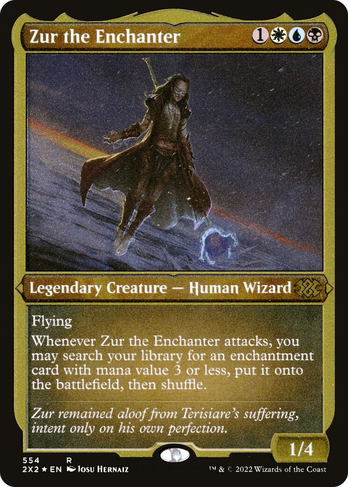 Image for Zur the Enchanter (Foil Etched) (554) [Double Masters 2022]