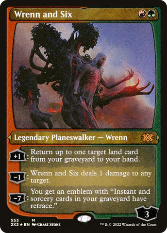 Image for Wrenn and Six (Foil Etched) (553) [Double Masters 2022]