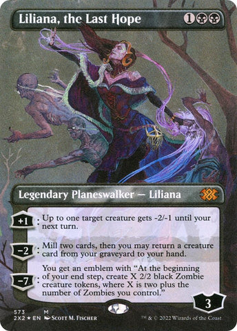 Image for Liliana, the Last Hope (Textured Foil) (573) [Double Masters 2022]