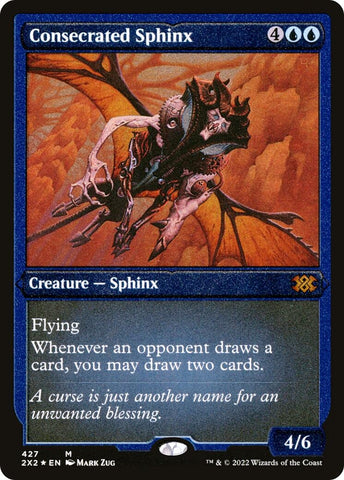 Image for Consecrated Sphinx (Foil Etched) (427) [Double Masters 2022]