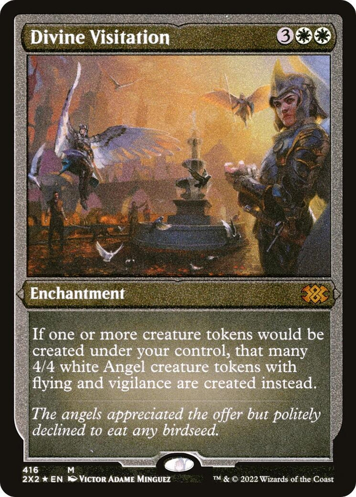 Image for Divine Visitation (Foil Etched) (416) [Double Masters 2022]