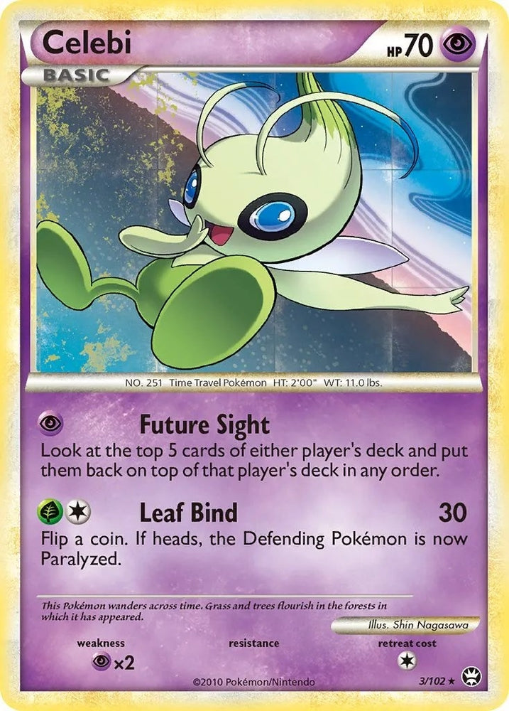Image for Celebi (3/102) [Triumphant]